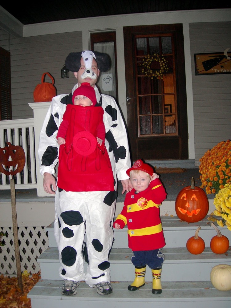 costumes Halloween -dalmatien-pompier-déguisement-homme
