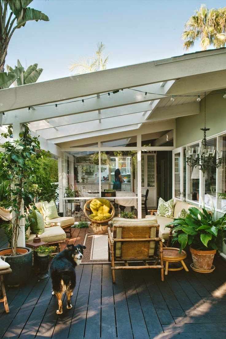 Extension de maison avec toit en verre en 20 idées d'aménagement