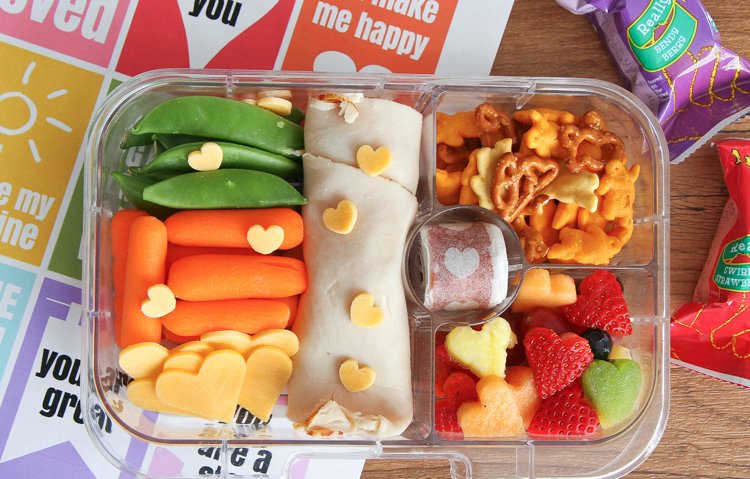 repas enfant emporter-déjeuner-légumes-frais-boîte-facile