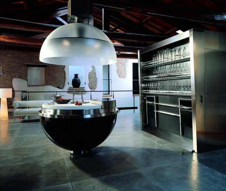 ilot-cuisine-moderne-design-futuriste-high-tech-oeuf