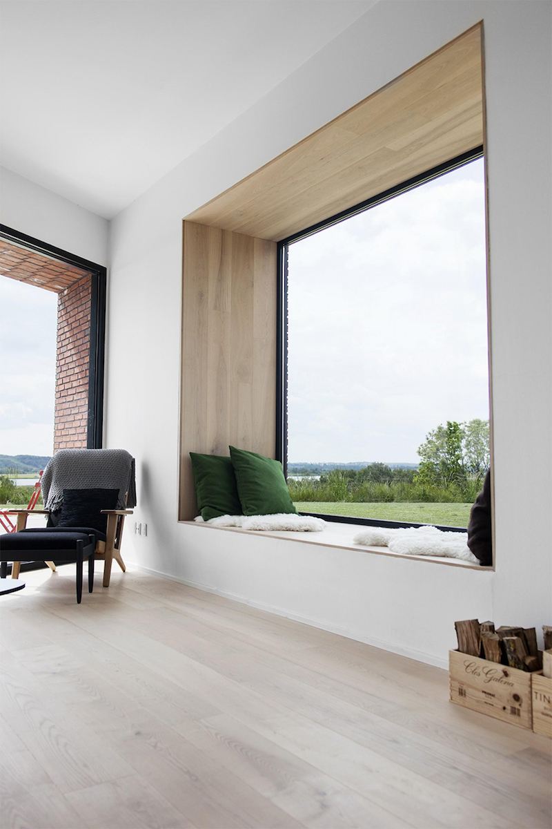 Banc d'intérieur au rebord de la fenêtre 40 idées chic en styles ...