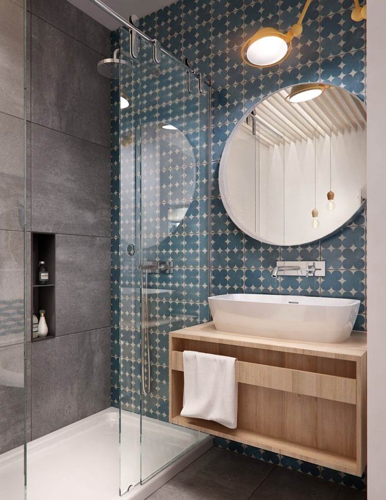 Partir en voyage en orient avec le carrelage marocain exceptionnel ! Bains Marocaine salle de désign