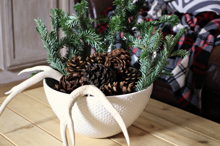 Centre de table Noël original : 30 idées déco de table pour Noël fait