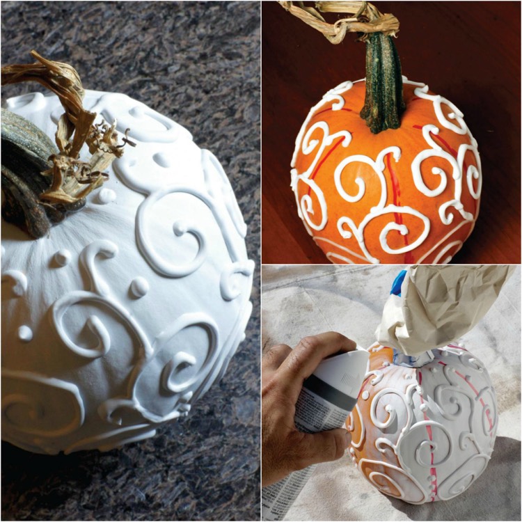 decoration-halloween-a-faire-soi-meme-deco-citrouille-halloween-peinture-blanche-ornements-3d