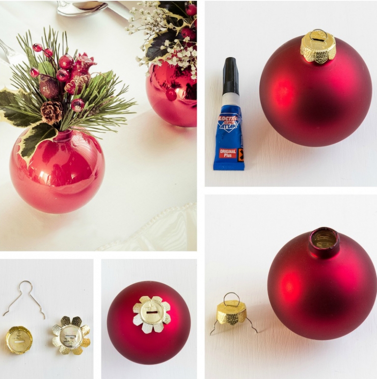 decoration-noel-fabriquer-table-festive-mini-vase-boule-rouge