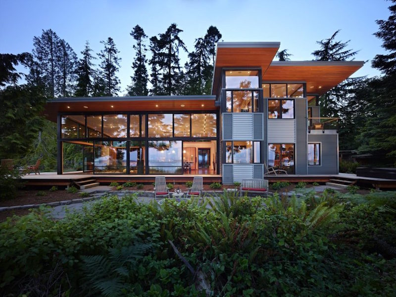  Maison  en verre  de design moderne 30 exemples venant des 