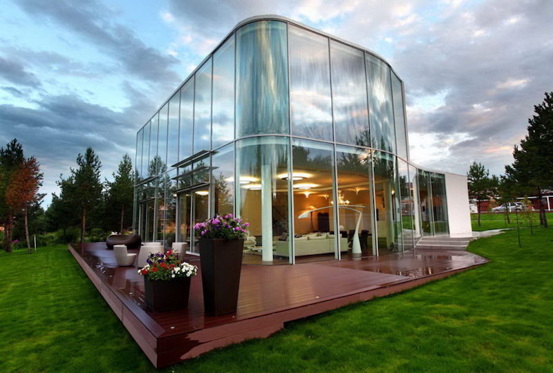  Maison  en verre  de design moderne 30 exemples venant des 