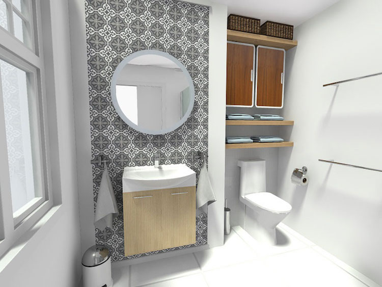 agencement-salle-bain-avec-toilettes-meuble-lavabo-montage-mural