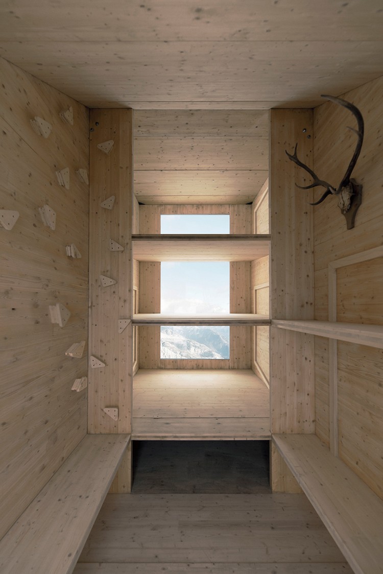 cabane-bois-conforts-interieur-bois-clair-facade-aluminium