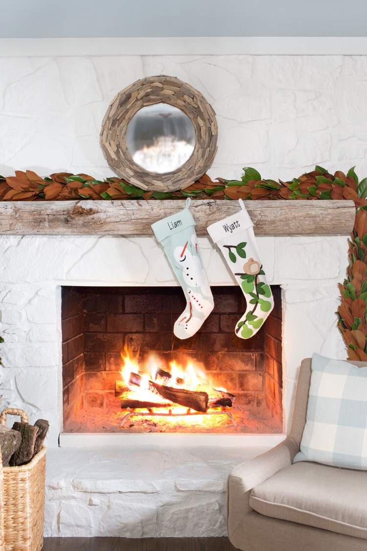 La chaussette de noël en 30 idées–tradition et déco de fête ...