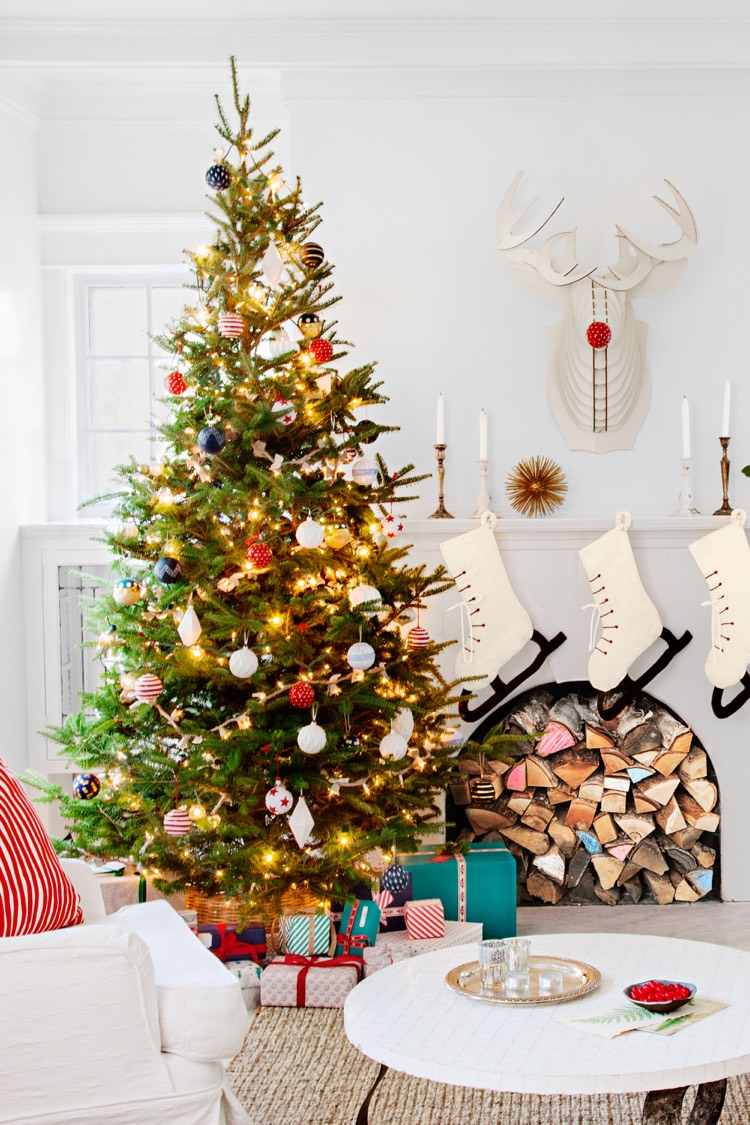 La chaussette de noël en 30 idées–tradition et déco de fête ...