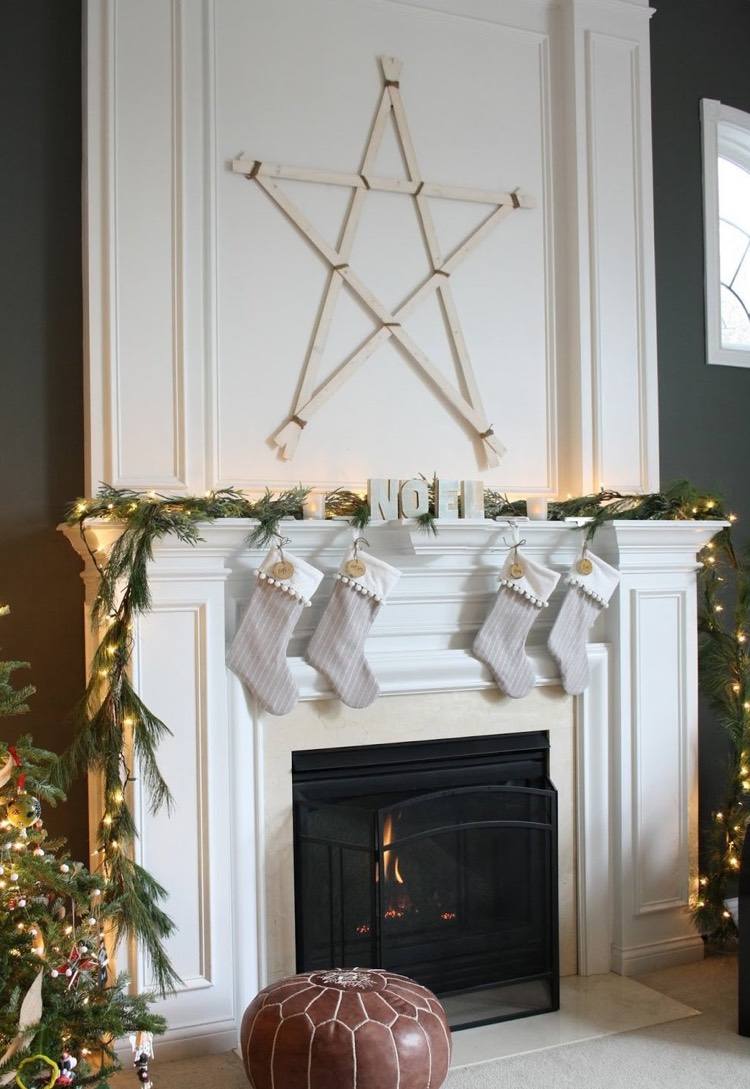 La chaussette de noël en 30 idées–tradition et déco de fête ...