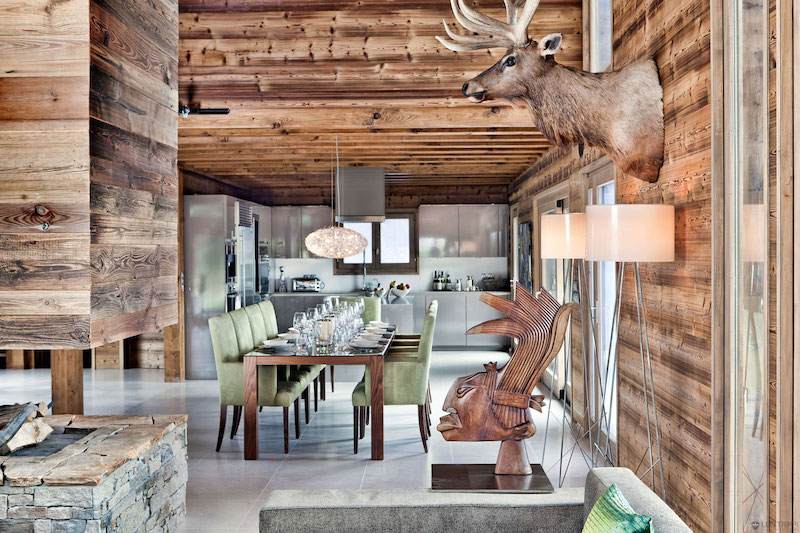 Décoration chalet de montagne chic ou moderne les cocons les plus ... Luxury chalet idées