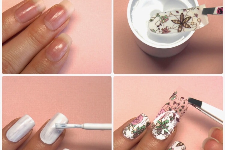 Décoration ongles facile avec water decals pour un résultat professionnel