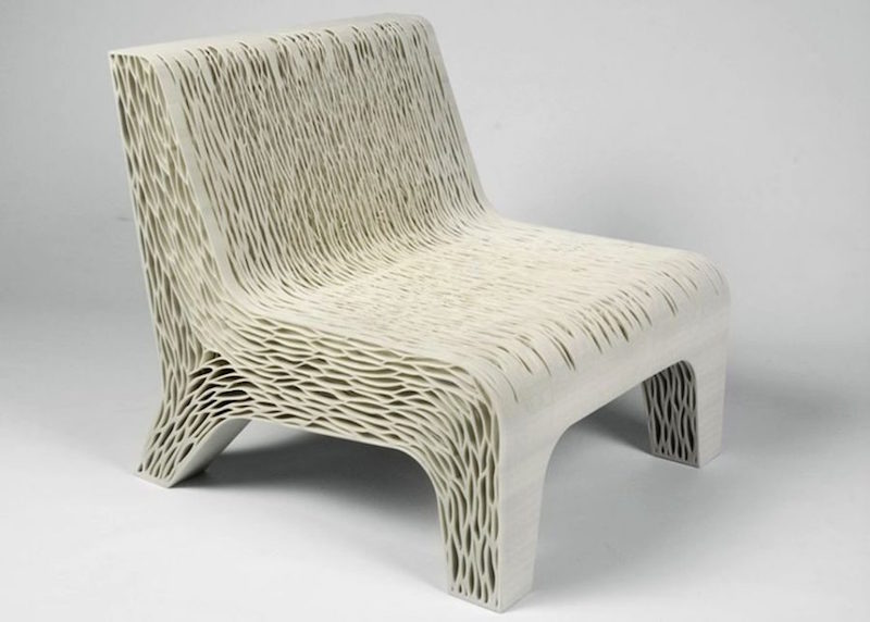 impression 3D de meubles-chaise-alveolee-biomimicry-chair-lilian-van-daal