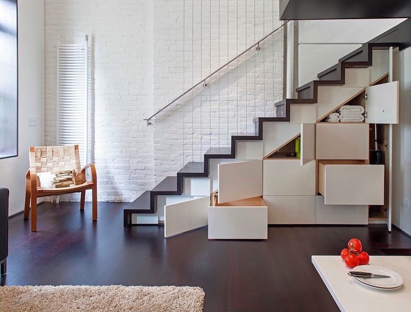 Meubles sous escalier sur mesure et idées d'aménagement alternatif Escalier désign Meuble
