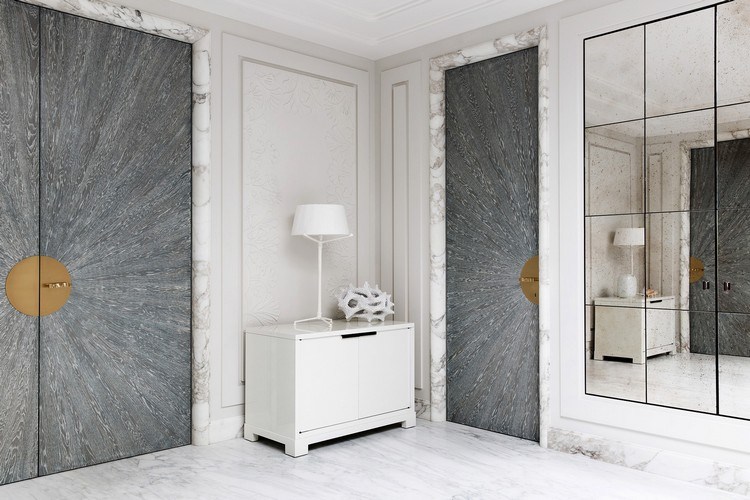 portes-interieures-affleurantes-design-luxueux-marbre-laiton