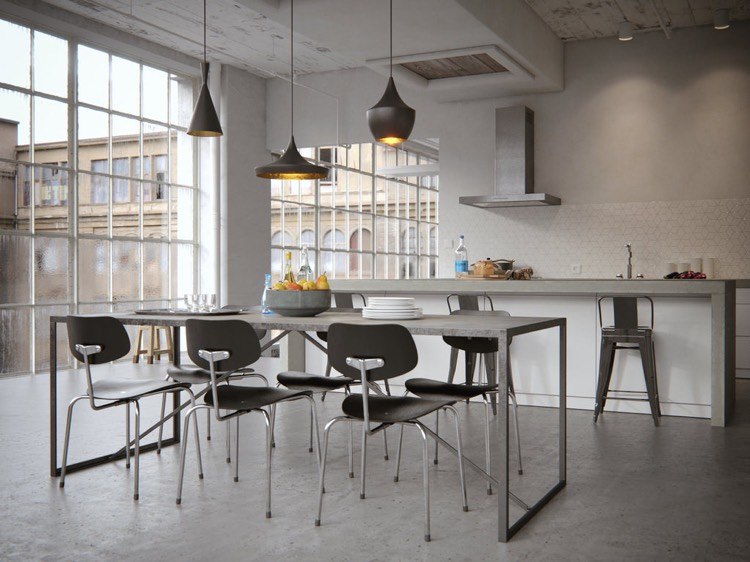 Idée déco cuisine moderne pour trouver le design qui nous ressemble Cuisine Atelier idées