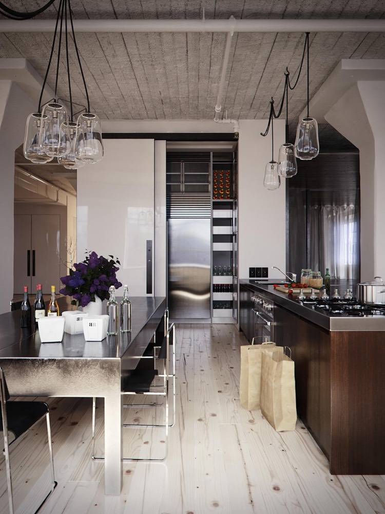 Idée déco cuisine moderne pour trouver le design qui nous ressemble Cuisine décor Beton