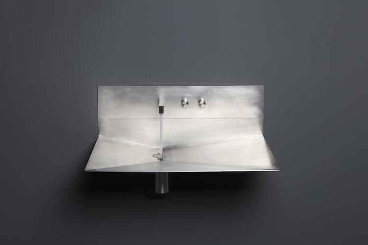 lavabo évier inox lavandino-design-italien-minimaliste