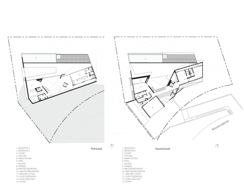 plan-architectural-sous-sol-etage-maison-architecte-deco-minimaliste