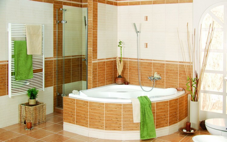 relooker-salle-bain-tablier-carrelage-sol-serviettes-vertes