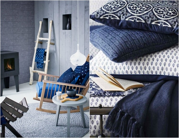 couleur-indigo-textiles-coussins-plaids-bleu-indigo-tapis-tricot-gris