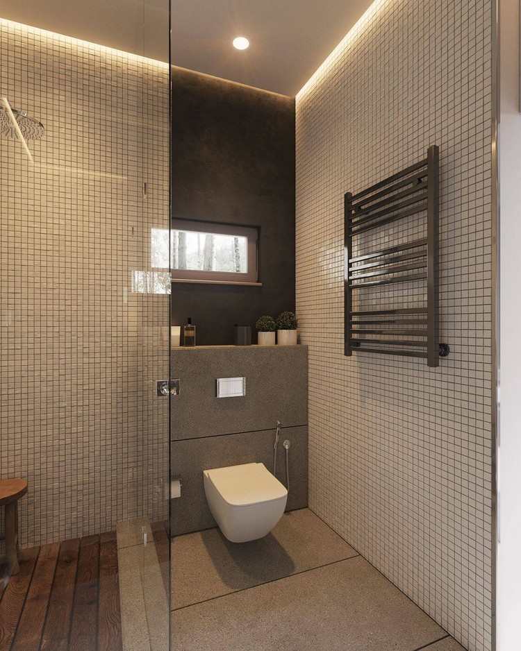 Déco blanc et bois clair d'un appartement design d'inspiration ... Manger salle Créatif à Scandinave