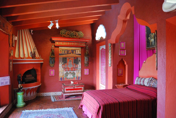 décor oriental chambre-coucher-mexicain-style