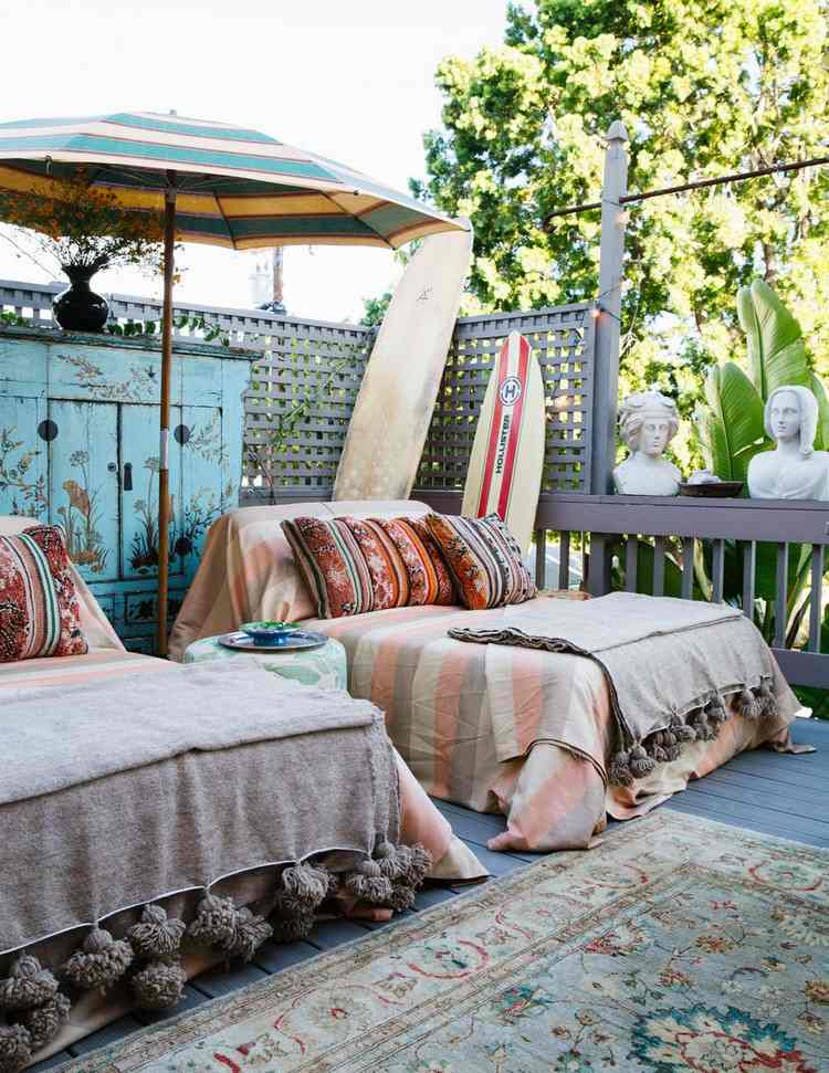 Idée déco terrasse pas cher : découvrez nos sources d'inspiration! Rideaux Graphiques inspiration