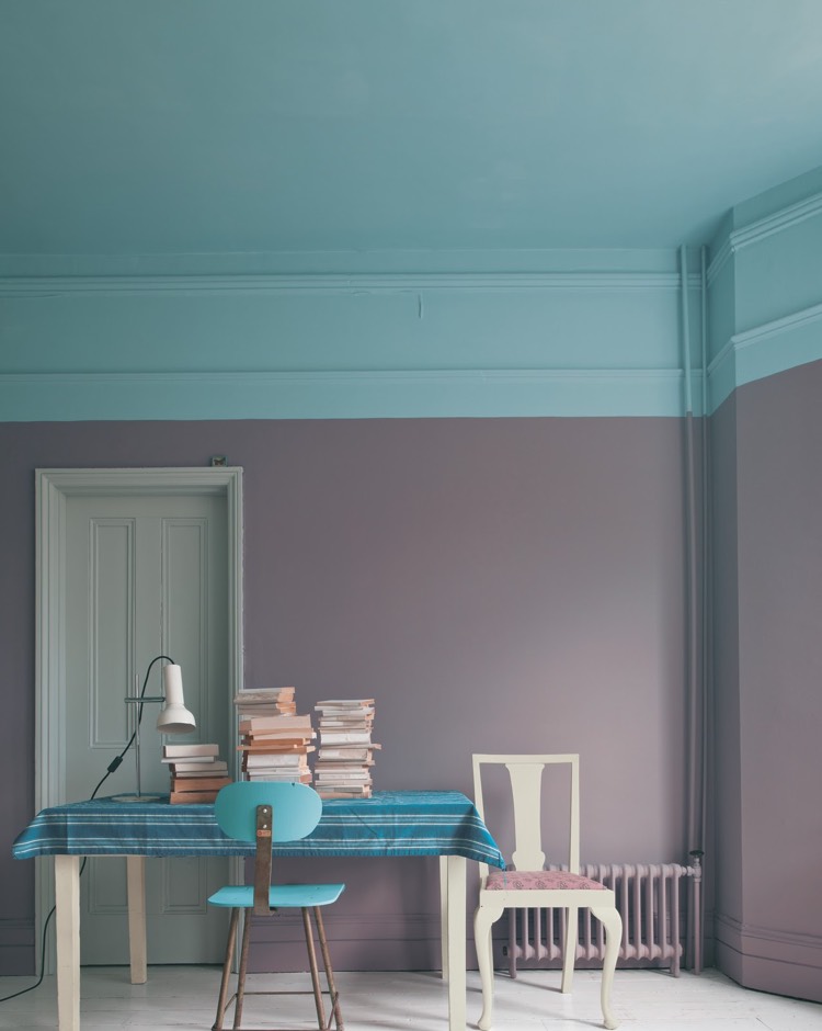 idee-deco-peinture-interieur-maison-peinture-deux-couleurs-marron-bleu-pastel