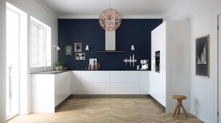 Quelle couleur de mur pour une cuisine et quels codes déco adopter Décor Contemporaine cuisine