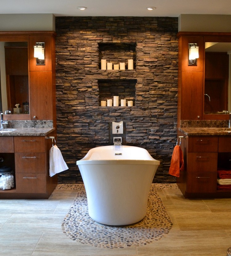 salle de bain pierre ambiance-cosy-rustique-sol-murs-ardoise