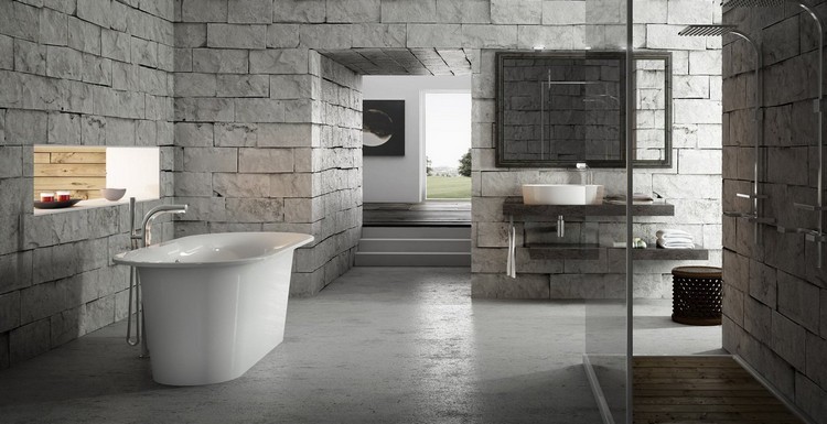 salle-bain-pierre-revetement-mural-pierre-grise-sol-beton-cire