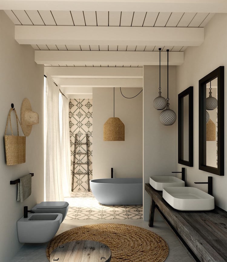 toilette-suspendu-design-gris-clair-collection-shui-comfort-ceramica-cielo