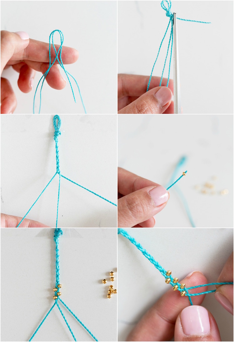 DIY bracelet-amitié-bracelet-tressé-déco-perles