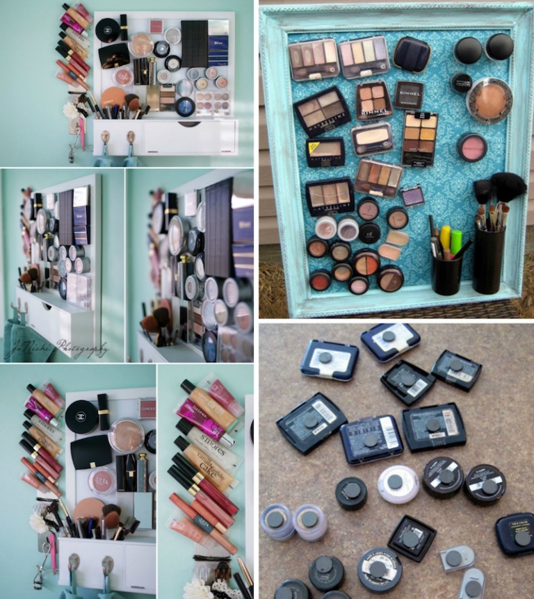 DIY-rangement-chambre-organisateur-maquillage-vertical-gagner-espace
