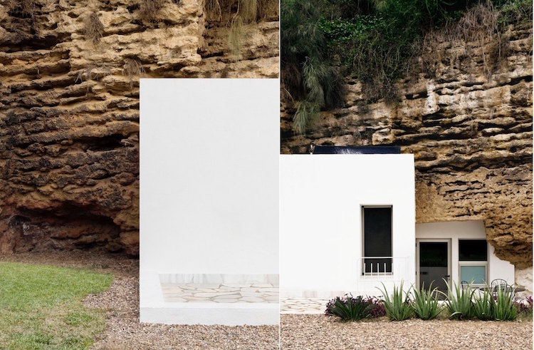 architecture organique-maison-grotte-sierra-moderna-espagne