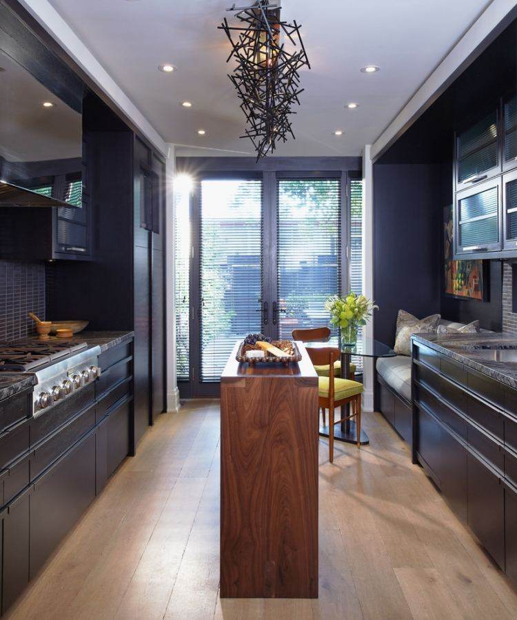 Comment aménager une cuisine en longueur –types, avantages et astuces Longueur En cuisine inspiration