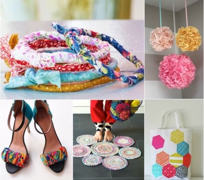 création-tissu-bracelets-pompons-sacs-chaussures