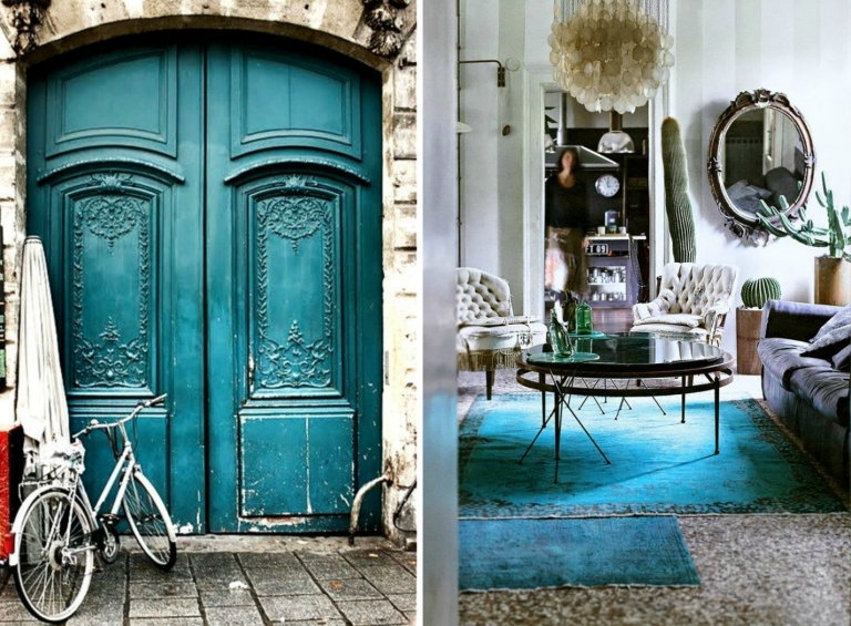 deco-bleu-canard-idees-inspirantes-murs-meubles-objets-deco-salon