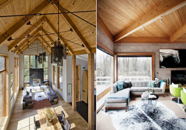 déco-style-chalet-moderne-cosy-plafond-bois-naturel-chaleureux