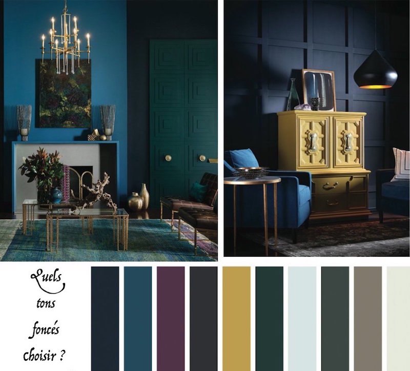 Idée Décoration Peinture Salon Tons Clairs Naturels Foncés Ou Pastel