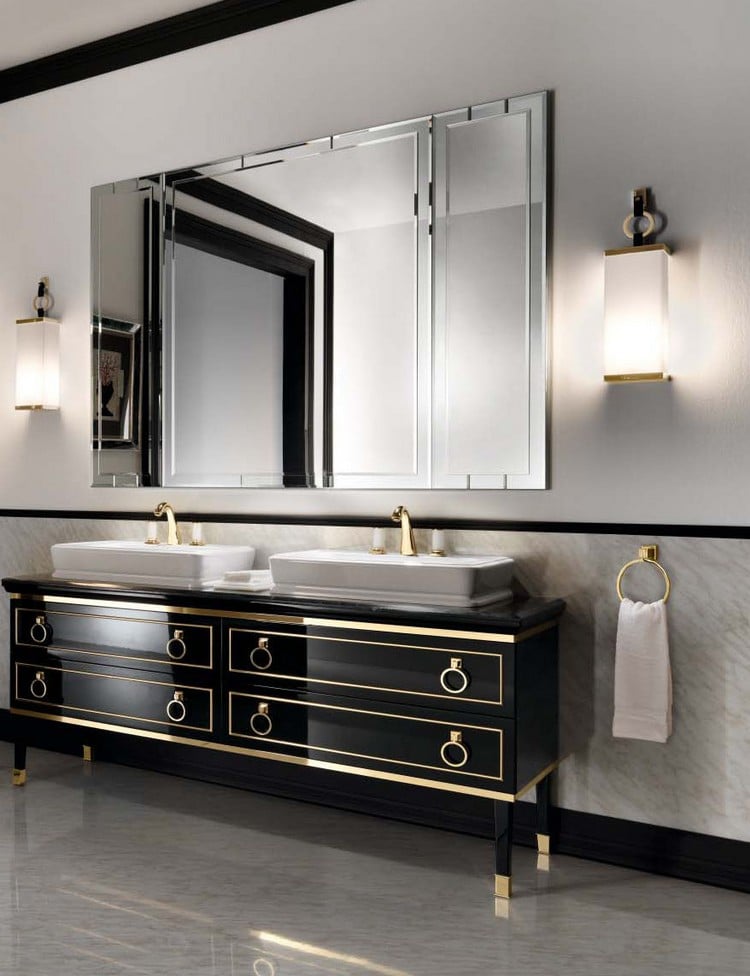 meuble-salle-bain-noir-luteria-miroir-rectangulaire-appliques-murales