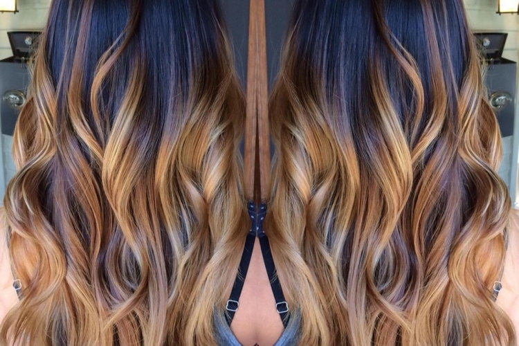 Ombré blonde : osez l’ombré hair sur cheveux noir et châtain