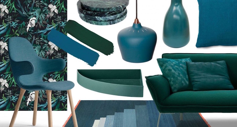 peinture-meubles-objets déco bleu canard et vert-petrole-idees-photos