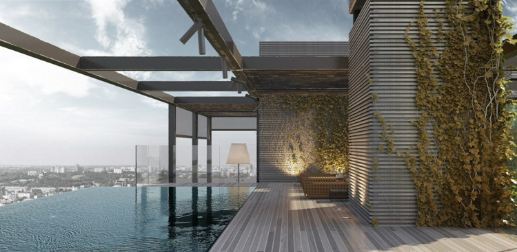 toit-terrasse-moderne-piscine-débordement