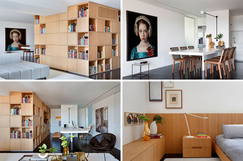 bibliothèque séparation meubles-design-appartement