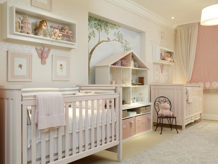 La chambre de bébé pour jumeaux - Les plus belles chambres de bébé repérées  sur Pinterest