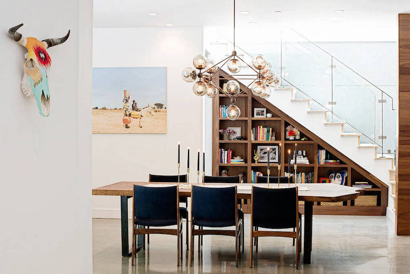 déco salle à manger bohème chic qui mélange les styles et les époques variés déco-salle-manger-bohème-chic-mélange-styles-époques-variés